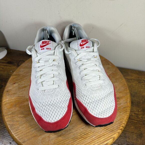 Nike Air Max 1 EM White Red Shoe Sneakers Men\'s Size‎ 11.5 554718-161 main image 8